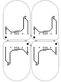 Badge SAO PCB Back CU