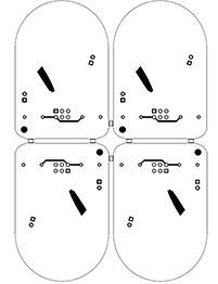 Badge SAO PCB Front CU